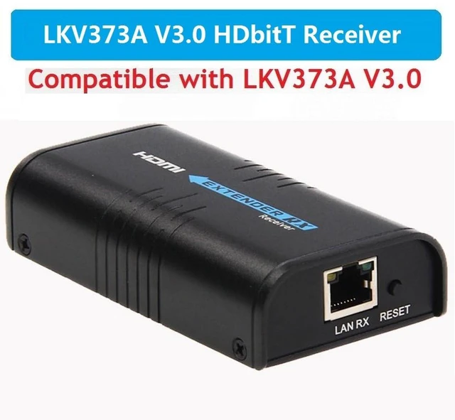 Main image of Orginal LKV373A V3.0 HDMI HDbitT Receiver for HDMI Extender 1080P Up to 120m TCP UTP Splitter over RJ45 cat5e/6 Ethernet Cable