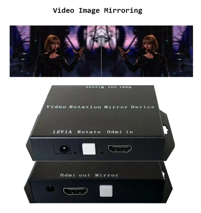Alt view image 6 of 7 - HD Video Image Rotator 90/180/270 Degree Image Flip for Vertical Screen Display 1080P