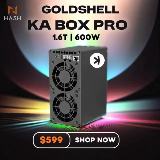 Alt view image 2 of 5 - GOLDSHELL New KA BOX Pro 1.6Th/s Kaspa Miner 600W KAS Crypto Mining Machine Kaspa Asic Miner KAS Miner Low Noise Good for Home Mining