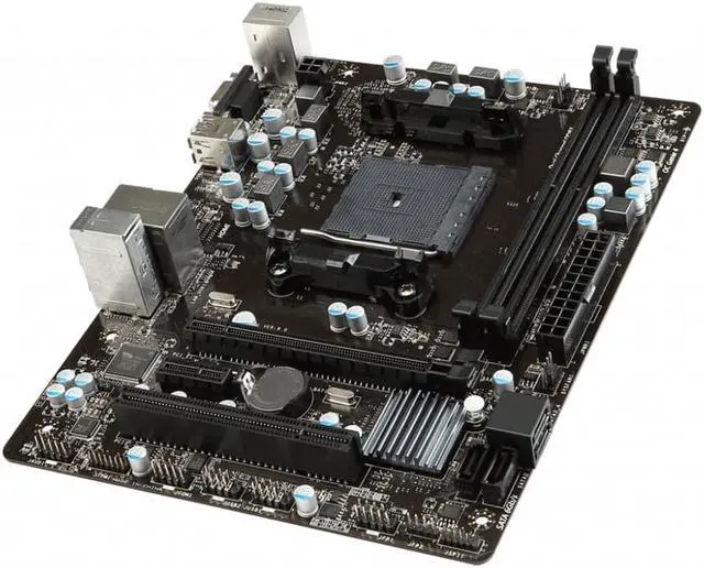 Alt view image 3 of 10 - MSI A68HM-E33 V2 FM2+ FM2 MOTHERBOARD  PCI-E3.0 USB3.0 SATA3.0 AMD A68H MAINBOARD DDR3 16G MATX NO A55 A58 A78 A88X