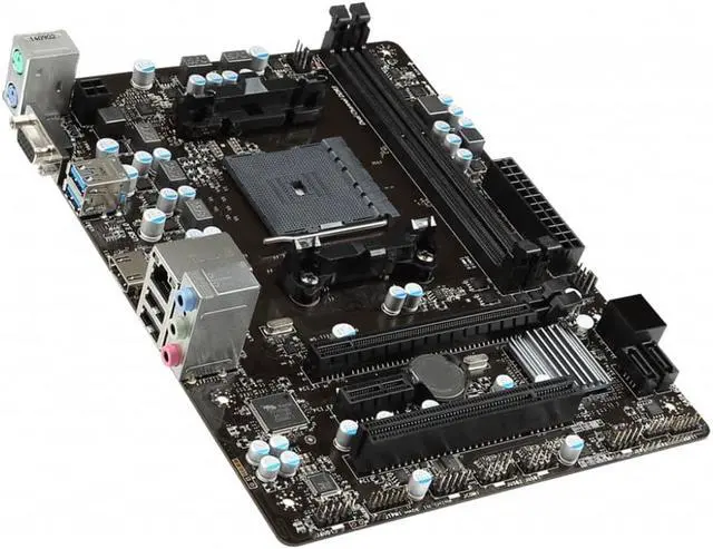 Alt view image 4 of 10 - MSI A68HM-E33 V2 FM2+ FM2 MOTHERBOARD  PCI-E3.0 USB3.0 SATA3.0 AMD A68H MAINBOARD DDR3 16G MATX NO A55 A58 A78 A88X