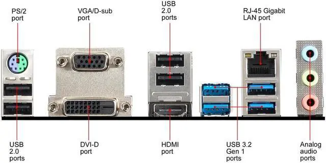 Alt view image 3 of 11 - MSI  B450M PRO-VDH MAX AM4 AMD B450 M2 [NVME ] USB3.0 USB3.1 PCI-E 3.0  HDMI SATA 6Gb/s Micro ATX AMD Motherboard R3 R5 R7