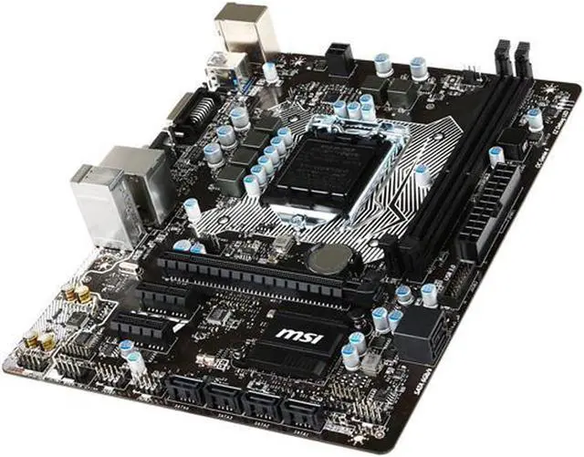 Alt view image 4 of 7 - FOR MSI B150M Pro-VD LGA 1151 DDR4 Intel B150  SATA 6Gb/s USB 3.1 PCI-E 3.0  Micro ATX Intel Motherboard