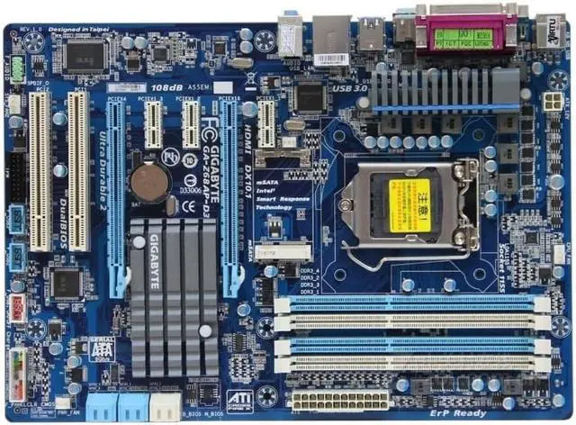 Alt view image 3 of 7 - FOR GIGABYTE GA-Z68AP-D3-B3 LGA 1155 DDR3  HDMI Intel Z68 SATA 6Gb/s USB 3.0 ATX Intel Motherboard