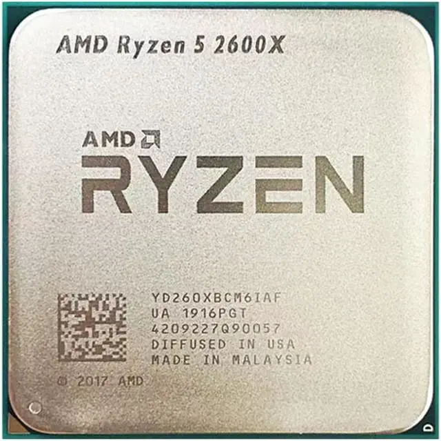 Main image of FOR AMD Ryzen 5 2600X  3.6 GHz GAMING Zen+  Six-Core Twelve-Thread 6C12T CPU Processor YD260XBCM6IAF Socket AM4  R5 2600X [ NO FAN ] R5-2600 Desktop Processor WORK ON A320 B350 Z370 A320M B350M Z370M