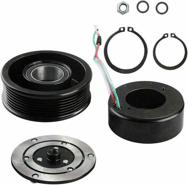 4 CYL 2.4L) A/C Compressor Clutch Kit Pulley Coil Fit Honda CR-V