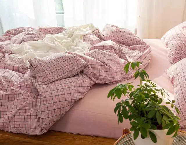 Alt view image 7 of 7 - Pure cotton washed cotton new color summer powder