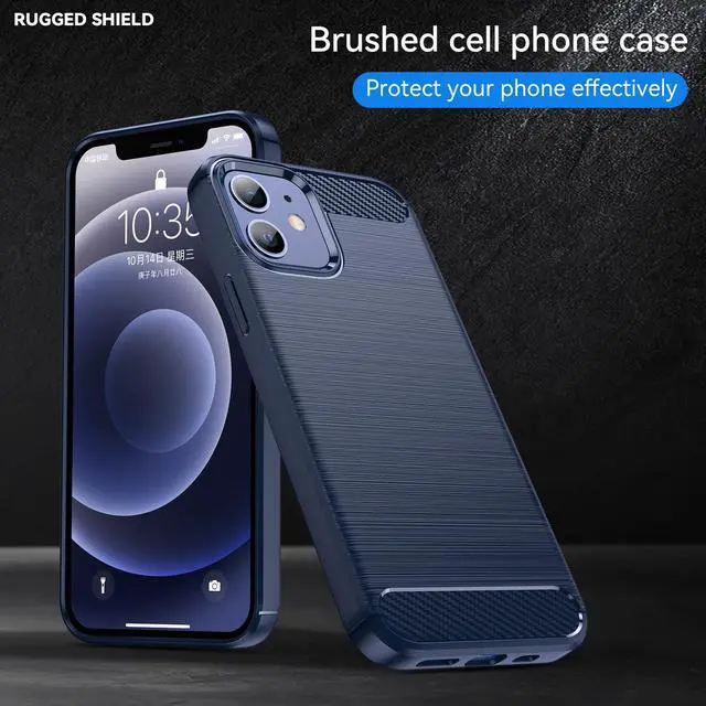 Alt view image 2 of 7 - NEW Fashion Case Ultra Thin Case For iPhone 12 for iPhone12  (6.1inch) (Blue)