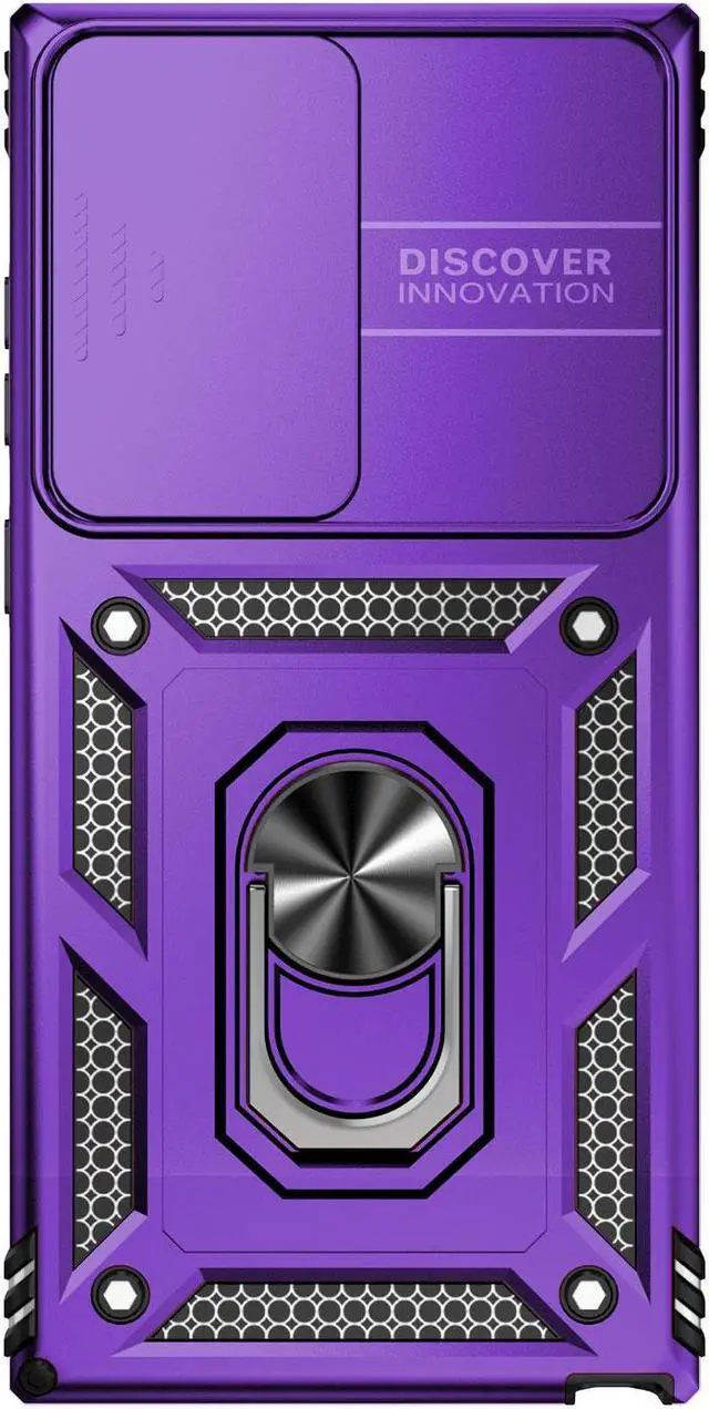Main image of Fashion Case with Stander Shockproof Case For Pixel 8 Pro Case for Google Pixel 8 Pro (Purple)
