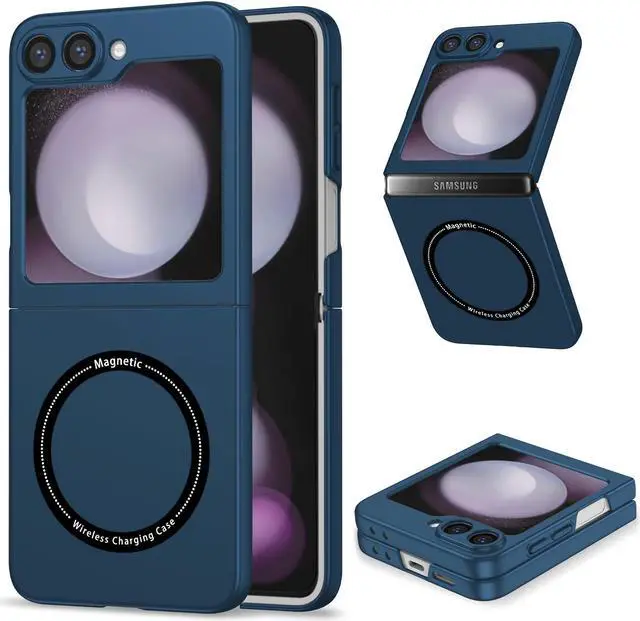 Main image of TYJKeJi Case Back Cover Case For Samsung Galaxy Z Flip 6 For Samsung Galaxy Z Flip6 (Blue)