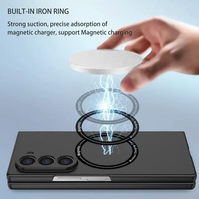 Alt view image 3 of 7 - TYJKeJi Case Back Cover Case For Samsung Galaxy Z Fold 6 For Samsung Galaxy Z Fold6 (Black)