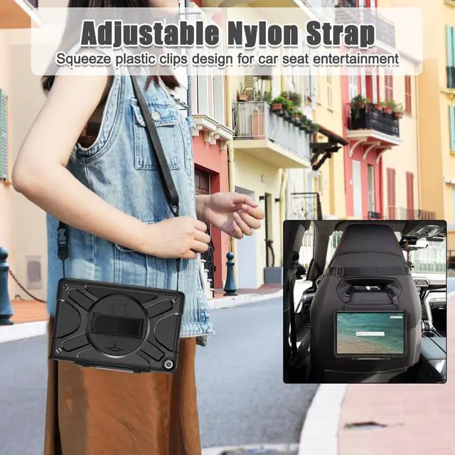 Alt view image 5 of 7 - TYJKeJi Case Protective Cover Stander Case for Fire Max 11 inch (2023 Release 13th Generation)