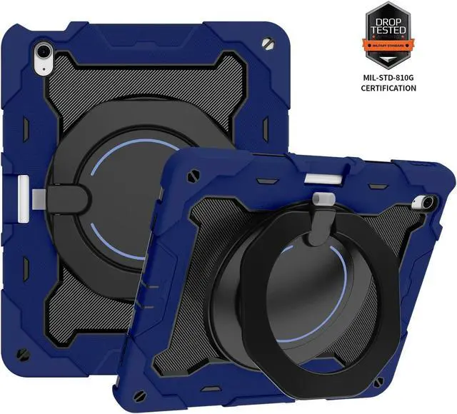 Main image of TYJKeJi Case Fashion Protective Case with Stander Case for iPad Air 13 Inch 2024 (Blue)