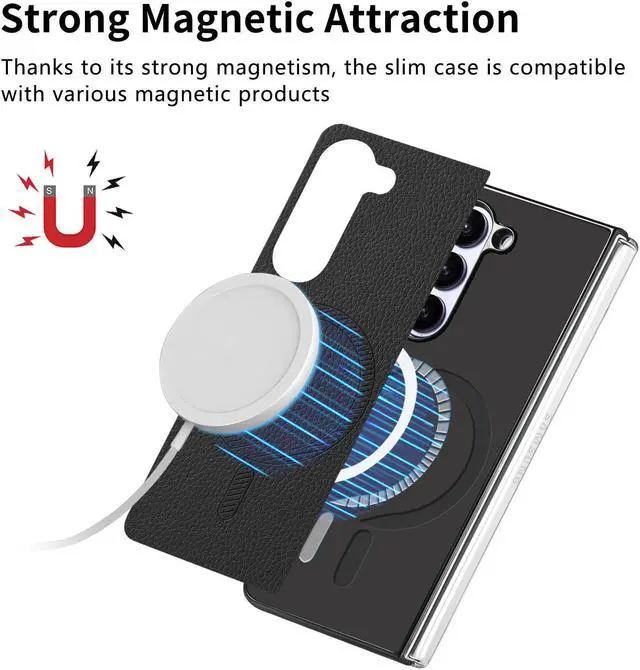 Alt view image 5 of 7 - TYJKeJi Case Back Cover Case For Samsung Galaxy Z Fold 6 For Samsung Galaxy Z Fold6 (Black)