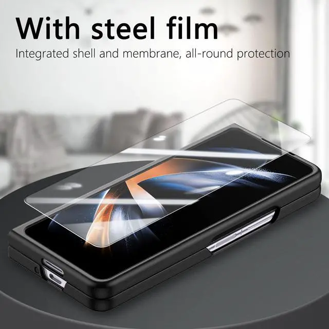 Alt view image 4 of 7 - TYJKeJi Case Back Cover Case For Samsung Galaxy Z Fold 6 For Samsung Galaxy Z Fold6 (Black)