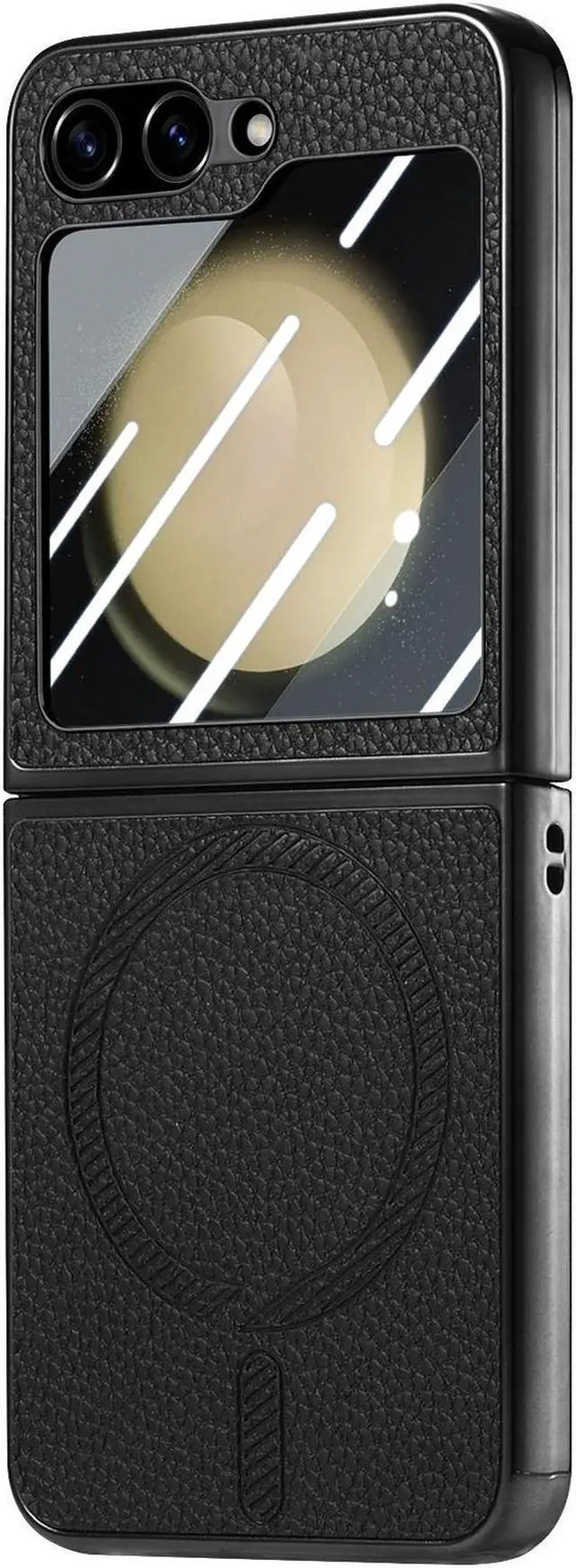 Alt view image 2 of 7 - TYJKeJi Case Back Cover Case For Samsung Galaxy Z Flip 6 For Samsung Galaxy Z Flip6 (Black)