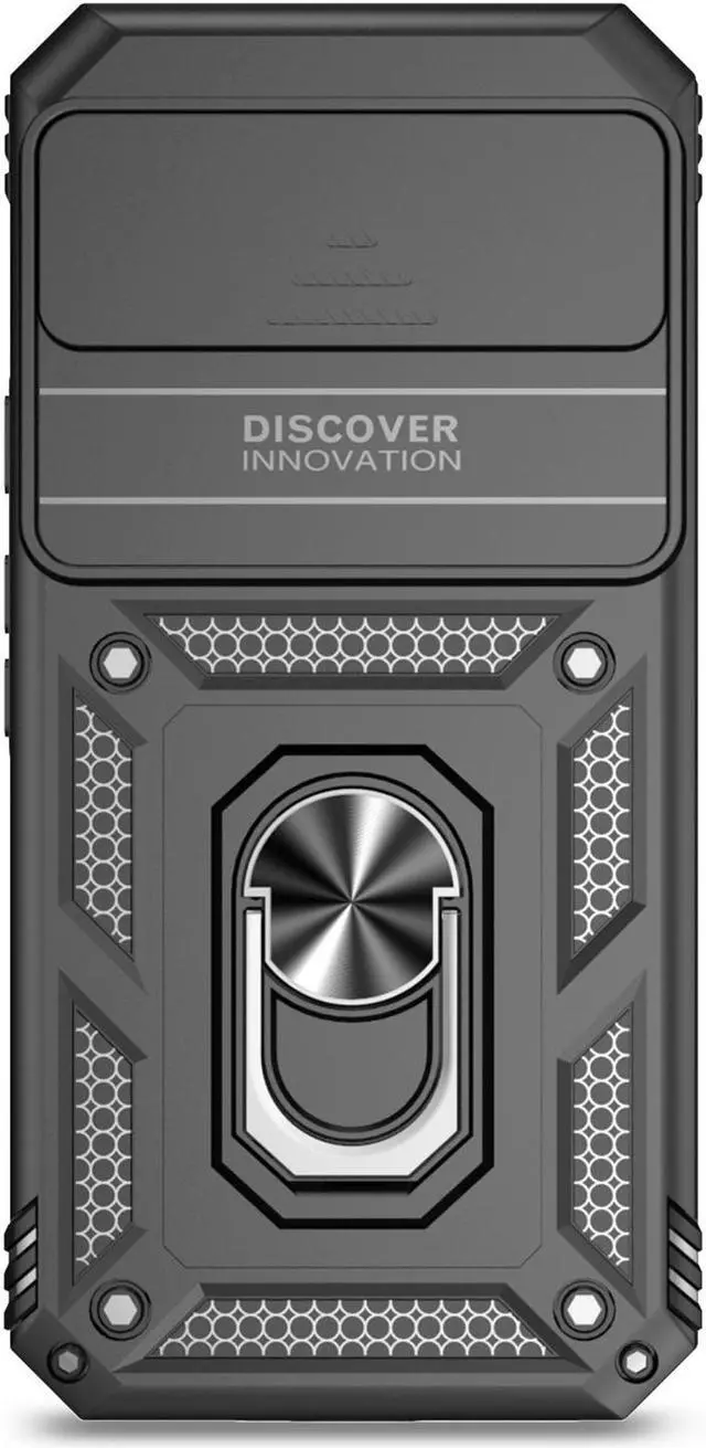 Alt view image 6 of 7 - TYJKeJi Case with Stander Back Cover Case For Google Pixel 9 Pro XL (6.8inch) (Black)