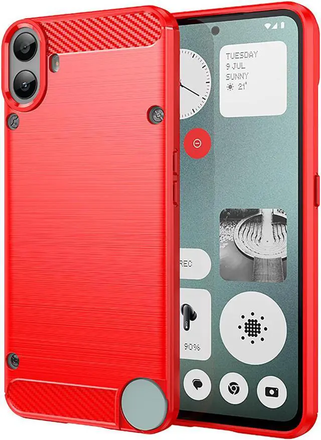 Main image of TYJKeJi Case Back Cover Ultra Thin Case For Nothing CMF Phone 1 (Red)