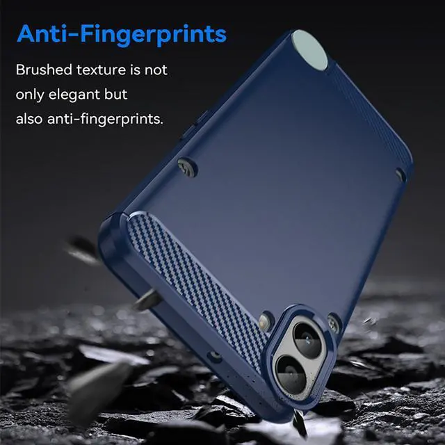 Alt view image 5 of 7 - TYJKeJi Case Back Cover Ultra Thin Case For Nothing CMF Phone 1 (Blue)