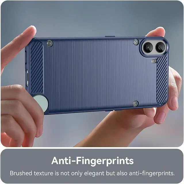 Alt view image 3 of 7 - TYJKeJi Case Back Cover Ultra Thin Case For Nothing CMF Phone 1 (Blue)