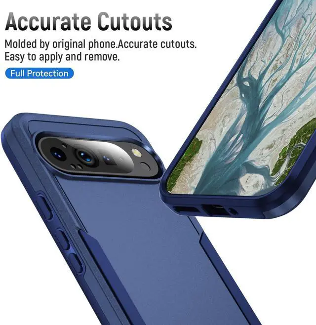 Alt view image 4 of 7 - TYJKeJi Case Fashion Cover Case For Google Pixel 9 Pro XL (6.8inch) (Blue)