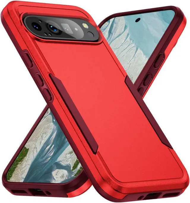 Main image of TYJKeJi Case Fashion Cover Case For Google Pixel 9 Pro XL (6.8inch) (Red)