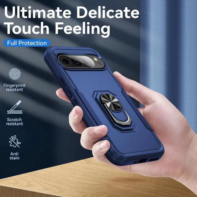 Alt view image 2 of 7 - TYJKeJi Case Fashion Cover Case For Google Pixel 9 Pro XL (6.8inch) (Blue)