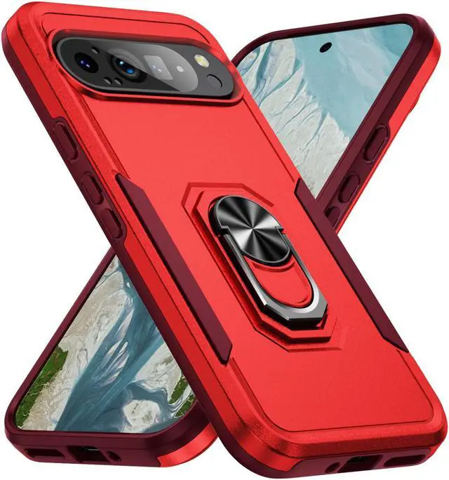 Main image of TYJKeJi Case Fashion Cover Case For Google Pixel 9 Pro XL (6.8inch) (Red)