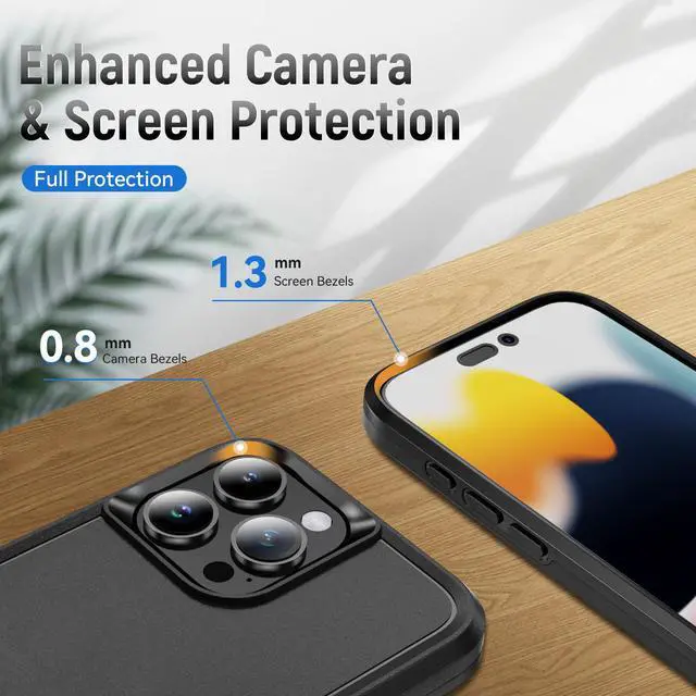Alt view image 4 of 7 - TYJKeJi Case Fashion Cover Case For iPhone 16 Pro Max (6.9inch) (Black)