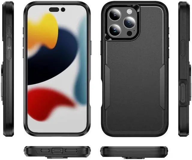 Alt view image 7 of 7 - TYJKeJi Case Fashion Cover Case For iPhone 16 Pro Max (6.9inch) (Black)