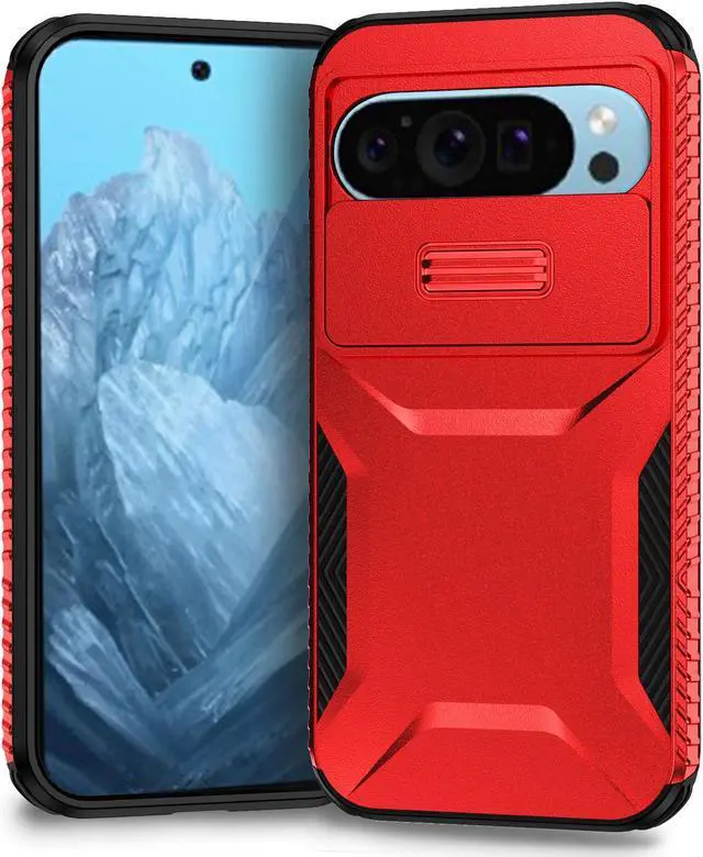 Main image of TYJKeJi Case Fashion Cover Case For Google Pixel 9 Pro (6.3inch) / For Google Pixel 9 (6.3inch) (Red)
