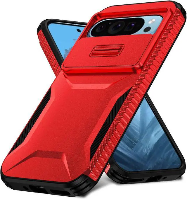 Alt view image 5 of 7 - TYJKeJi Case Fashion Cover Case For Google Pixel 9 Pro (6.3inch) / For Google Pixel 9 (6.3inch) (Red)