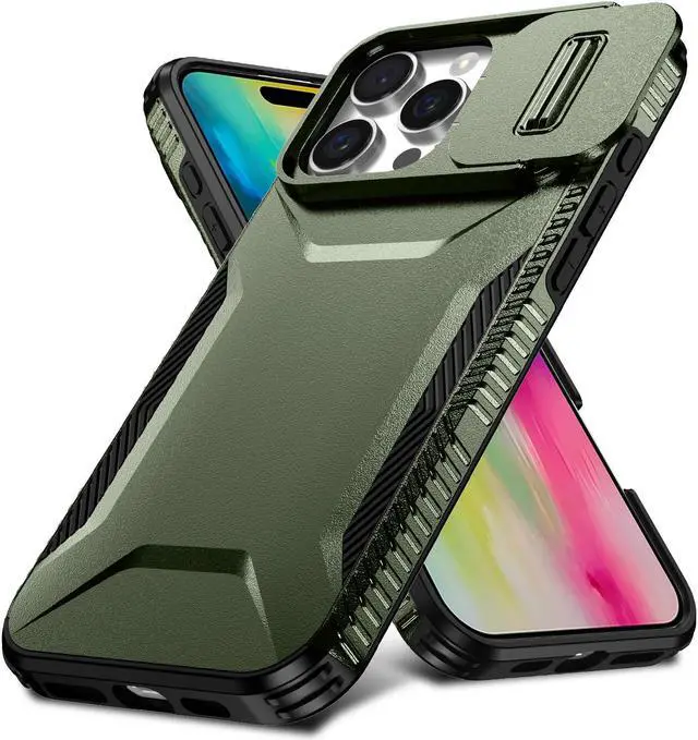 Alt view image 2 of 7 - TYJKeJi Case Fashion Cover Case For iPhone 16 Pro Max (6.9inch) (Green)