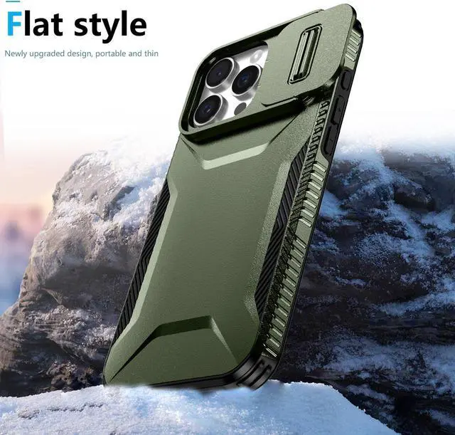 Alt view image 5 of 7 - TYJKeJi Case Fashion Cover Case For iPhone 16 Pro Max (6.9inch) (Green)