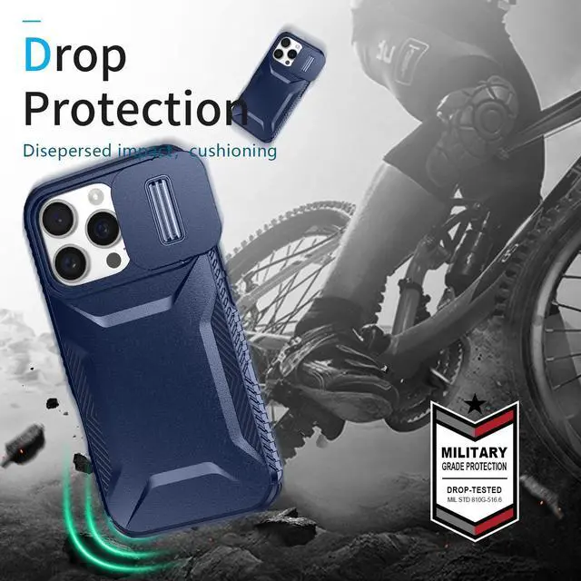 Alt view image 5 of 7 - TYJKeJi Case Fashion Cover Case For iPhone 16 Pro (6.3inch) (Blue)