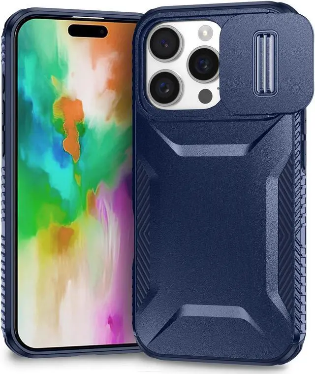 Main image of TYJKeJi Case Fashion Cover Case For iPhone 16 Pro (6.3inch) (Blue)