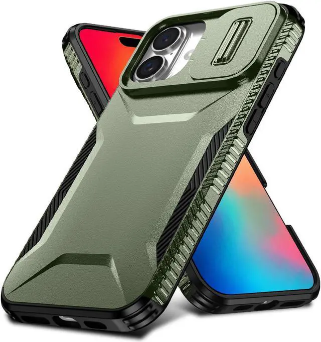 Alt view image 2 of 7 - TYJKeJi Case Fashion Cover Case For iPhone 16 Plus (6.7inch) (Green)