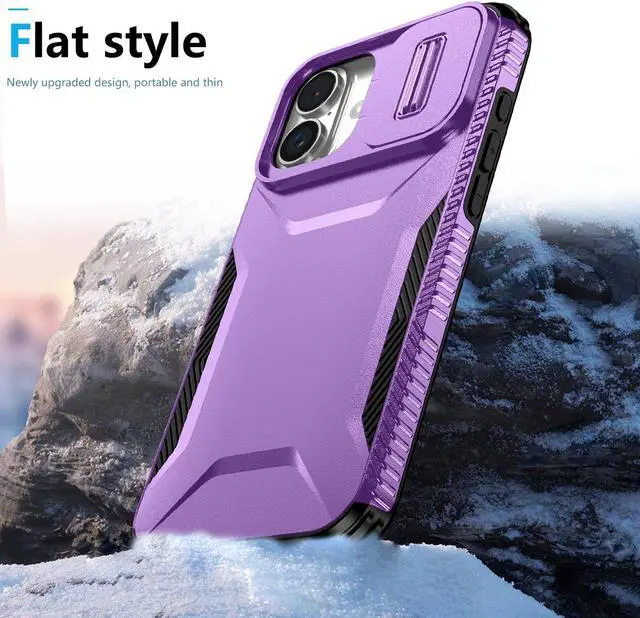 Alt view image 4 of 7 - TYJKeJi Case Fashion Cover Case For iPhone 16 Plus (6.7inch) (Purple)