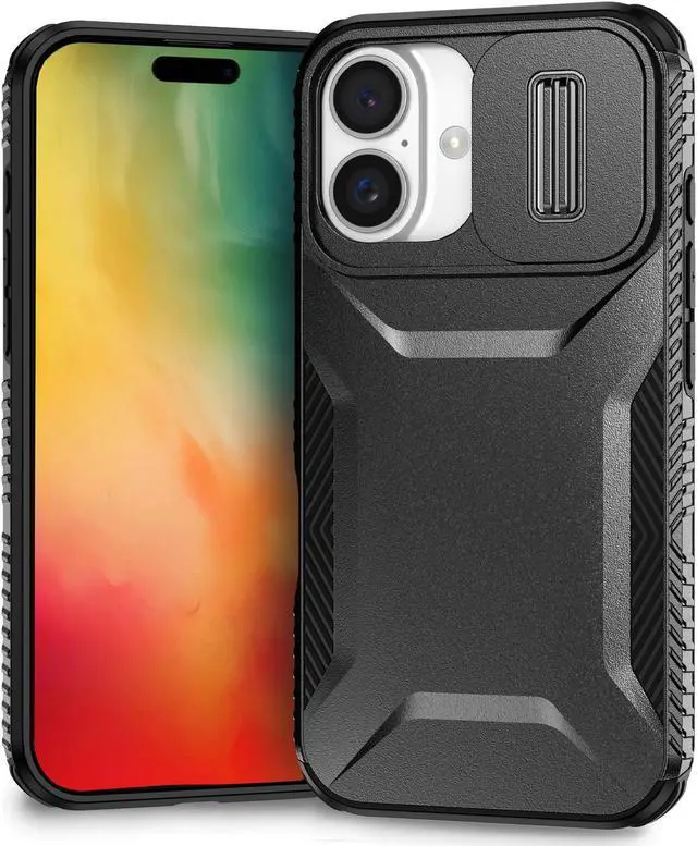 Main image of TYJKeJi Case Fashion Cover Case For iPhone 16 (6.1inch) (Black)