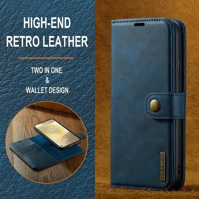 Alt view image 2 of 7 - TYJKeJi Case with Holder Fashion Cover Case For Samsung Galaxy S24 FE (Blue)