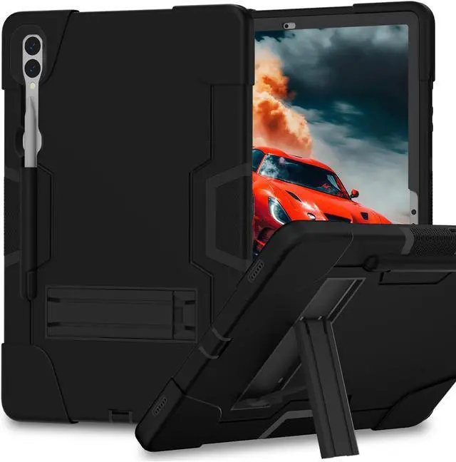 Alt view image 2 of 7 - TYJKeJi Case Protective Back Cover Case for Samsung Galaxy Tab S10+ / Galaxy Tab S10 Plus (X820) (12.4'' )(Black)