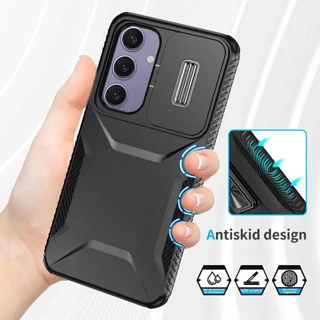 Alt view image 3 of 7 - TYJKeJi Case Fashion Cover Case For Samsung Galaxy S24 FE (Black)