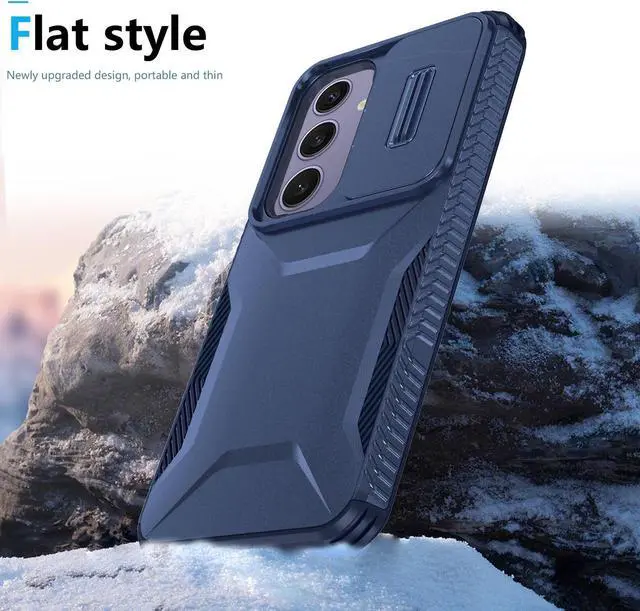 Alt view image 3 of 7 - TYJKeJi Case Fashion Cover Case For Samsung Galaxy S24 FE (Blue)