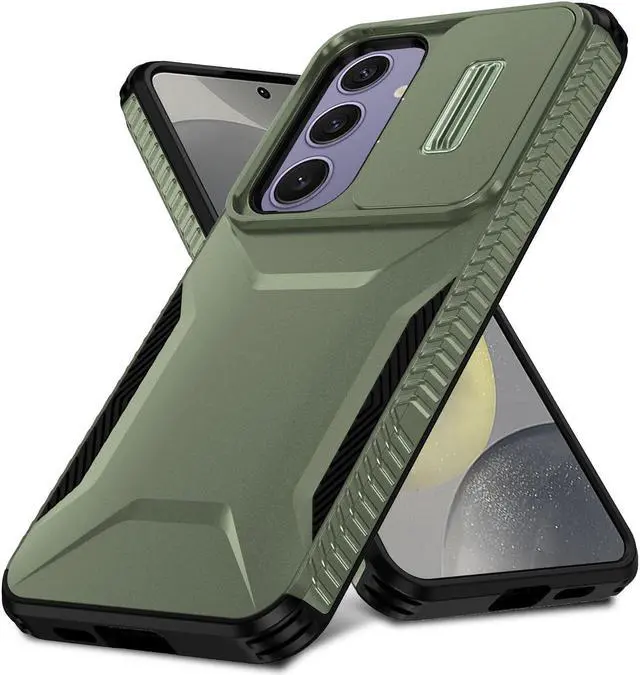 Alt view image 2 of 7 - TYJKeJi Case Fashion Cover Case For Samsung Galaxy S24 FE (Green)