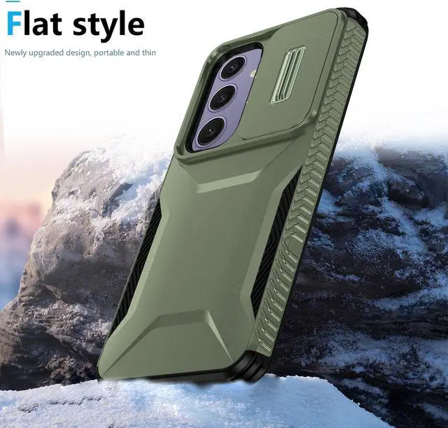 Alt view image 3 of 7 - TYJKeJi Case Fashion Cover Case For Samsung Galaxy S24 FE (Green)