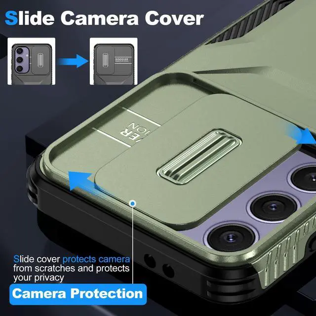 Alt view image 6 of 7 - TYJKeJi Case Fashion Cover Case For Samsung Galaxy S24 FE (Green)