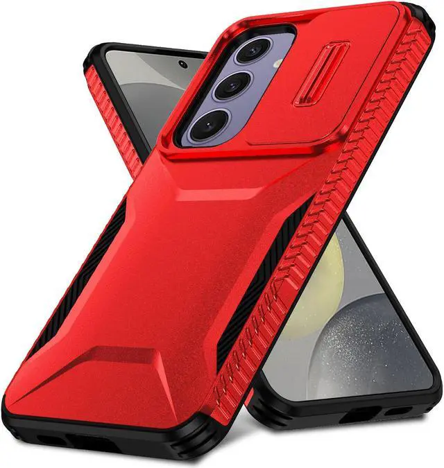 Alt view image 2 of 7 - TYJKeJi Case Fashion Cover Case For Samsung Galaxy S24 FE(Red)