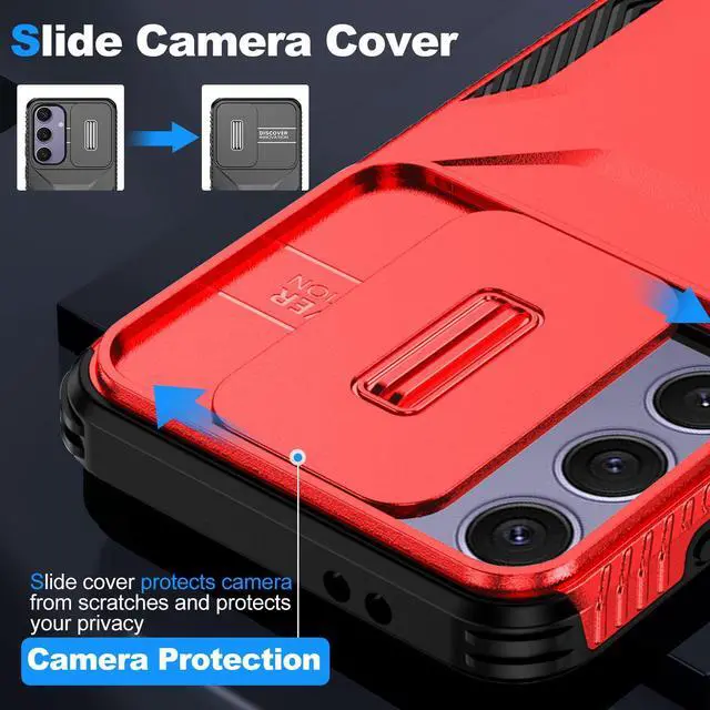 Alt view image 6 of 7 - TYJKeJi Case Fashion Cover Case For Samsung Galaxy S24 FE(Red)