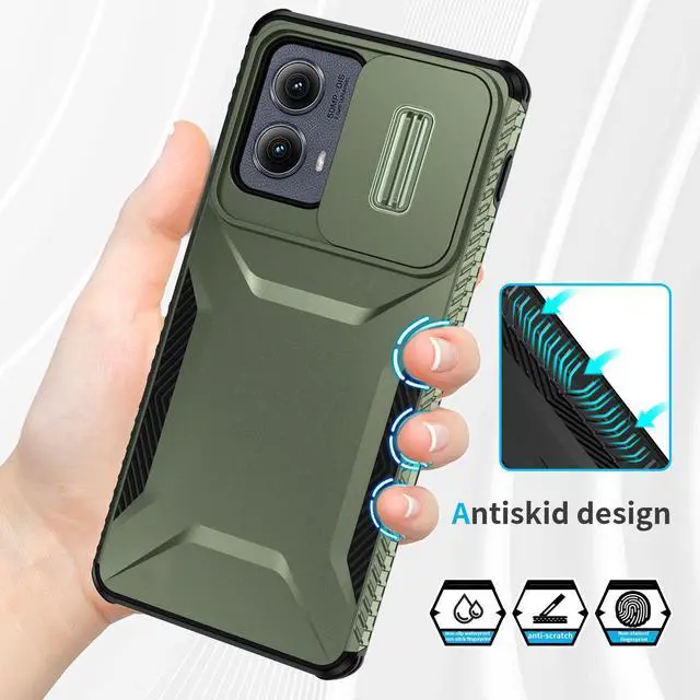 Alt view image 3 of 7 - TYJKeJi Case Fashion Cover Case For Motorola Edge 2024 For Moto Edge 2024 (Green)