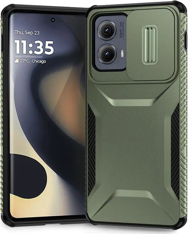 Main image of TYJKeJi Case Fashion Cover Case For Motorola Edge 2024 For Moto Edge 2024 (Green)
